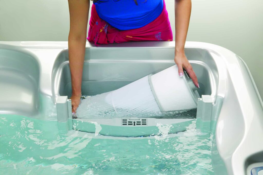 cleaning sundance spas filter